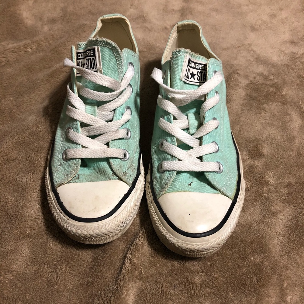 Teal All-Star Converse